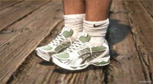 GTA 5 Player Mod: Asics Gel-Kayano 14 for Mpmale (Image #4)