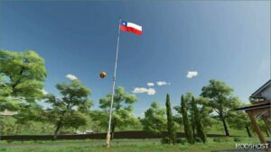 FS22 Flag Placeable Mod: World Country Flag V3.1 (Image #2)