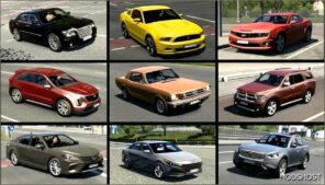 ETS2 Mod: ATS Jazzycat’s AI Cars to Pack Mod 1.51 (Featured)