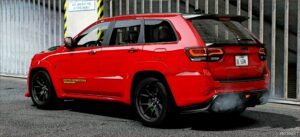 GTA 5 Jeep Vehicle Mod: 2023 Jeep Trackhawk Redeye (Image #2)