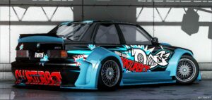 GTA 5 BMW Vehicle Mod: 1991 BMW M3 E30 Widebody (Image #2)