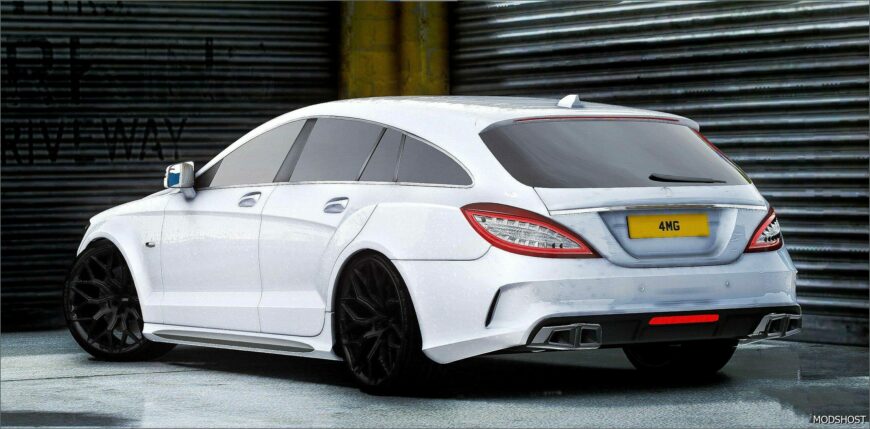 GTA 5 Vehicle Mod: Mercedes-Amg CLS 63 Shooting Brake (Featured)