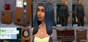 Sims 4 Mod: Login Rewards Unlocker (Featured)