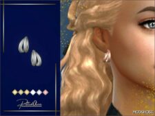 Sims 4 Female Accessory Mod: Rita Earrings (Featured)