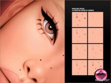 Sims 4 Makeup Mod: Details N93 Moles (Featured)