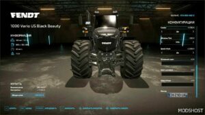 FS22 Fendt Tractor Mod: 1000 Vario NEW Generation 3 (Featured)