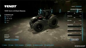 FS22 Fendt Tractor Mod: 1000 Vario NEW Generation 3 (Image #6)