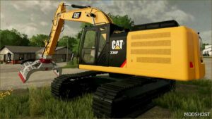 FS22 Caterpillar Forklift Mod: CAT 336F (Image #4)