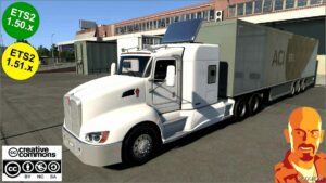 ETS2 Kenworth Truck Mod: T660 V1.1 1.50-1.51 (Image #2)