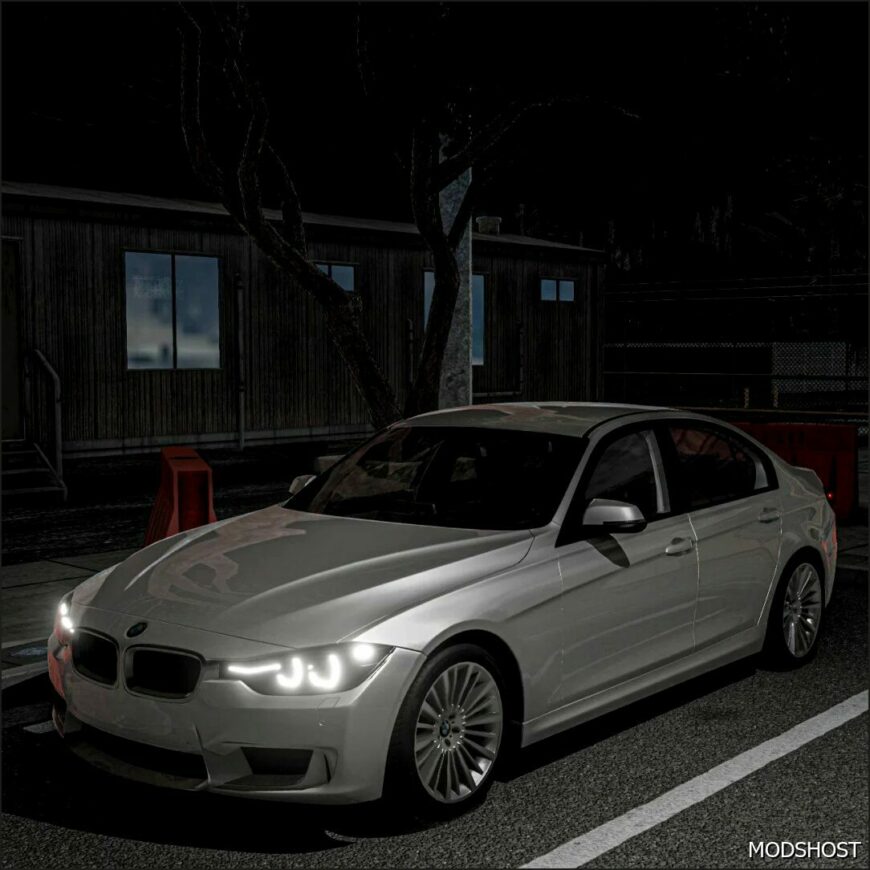 BeamNG BMW Car Mod: 3-Series F30 0.32 (Featured)