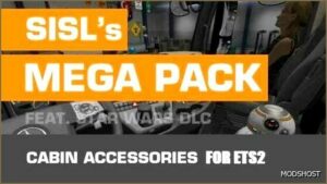 ETS2 Part Mod: Sisl’s Mega Pack 1.51 (Featured)