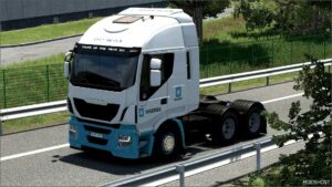 ETS2 Iveco Mod: Skin Maersk Iveco Hi-Way 27 08 2024 1.51 (Image #5)