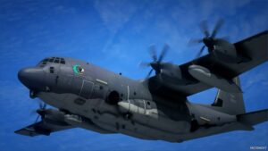 GTA 5 Aircraft Mod: AC-130J Ghostrider Gunship Add-On | Lods (Image #5)