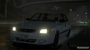 GTA 5 Hyundai Vehicle Mod: Accent 2002 Add-On / Fivem (Image #4)