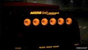 ETS2 Hella Part Mod: Next Level Hella Orange Headlights Bulbs V1.5 1.50 (Featured)