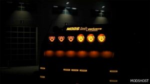 ETS2 Hella Part Mod: Next Level Hella Orange Headlights Bulbs V1.5 1.50 (Image #2)