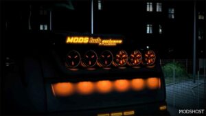 ETS2 Hella Part Mod: Next Level Hella Orange Headlights Bulbs V1.5 1.50 (Image #4)