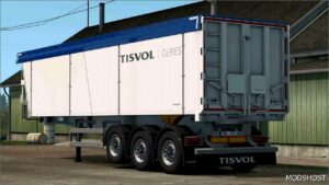 ETS2 Trailer Mod: Tisvol Tipper by Kast V1.2 1.50 (Image #4)