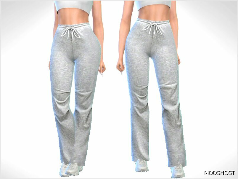 Sims 4 Bottoms Clothes Mod: Athletic Pants (Featured)