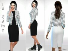 Sims 4 Female Clothes Mod: Ciara Outfit (Image #2)