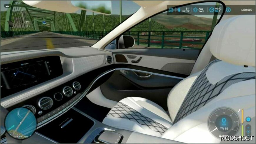 FS22 Mercedes-Benz Car Mod: Maybach Limo (Featured)