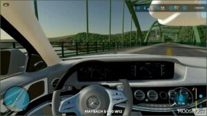 FS22 Mercedes-Benz Car Mod: Maybach Limo (Image #5)