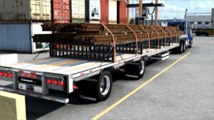 ATS Mod: Benson Dropdeck Trailer 1.50 (Image #4)