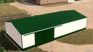 FS22 Placeable Mod: 50×100 Shed (Featured)