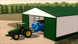 FS22 Placeable Mod: 50×100 Shed (Image #2)