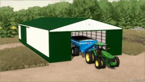 FS22 Placeable Mod: 50×100 Shed (Image #4)