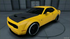 GTA 5 Dodge Vehicle Mod: 2020 Dodge Challenger 392 Scatpack Widebody Custom (Image #2)