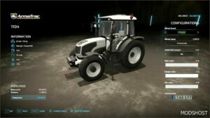 FS22 Tractor Mod: Armatrac 1104 Rust Edition (Image #3)