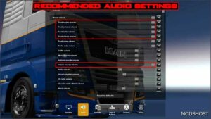 ETS2 Mercedes-Benz Mod: MB NEW Actros 460 OM470 Sound (EVO 2) V1.1 1.50 (Image #2)