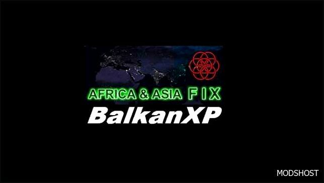 ETS2 Map Mod: BXP Africa & Asia FIX 1.50.5 (Featured)