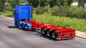 ETS2 Trailer Mod: Pacton Container V1.2 1.50 (Featured)