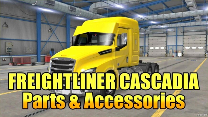 ATS Freightliner Mod: Cascadia Parts & Accessories 1.51 (Featured)