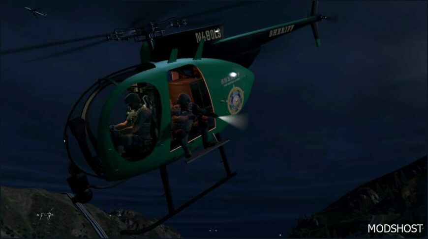 GTA 5 Police Aircraft Mod: and Sheriff Buzzard Pack Add-On V1.1 (Featured)