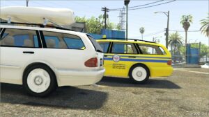 GTA 5 Mercedes-Benz Vehicle Mod: E320 T-Modell Wagon W210 (Image #5)