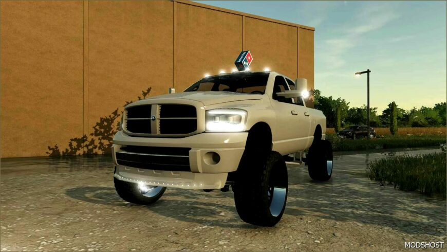 FS22 Dodge Car Mod: 2008 Dodge RAM 2500 (Featured)