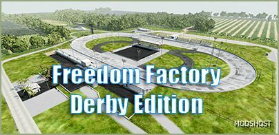 BeamNG Map Mod: Freedom Factory Derby Edition 0.32 (Featured)