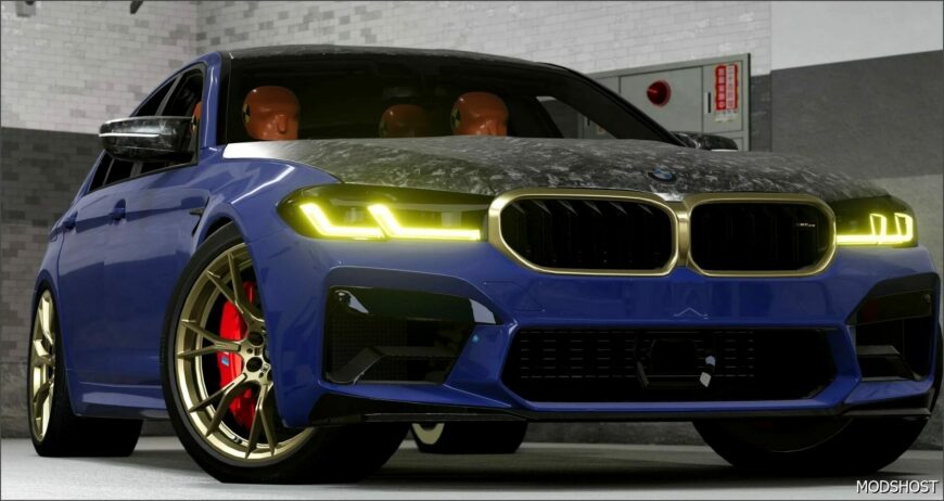 BeamNG BMW Car Mod: M5 Competition F90 5-Series 1 0.32 (Featured)