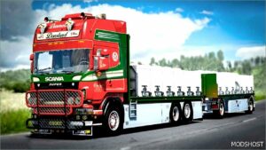 ETS2 Scania Truck Mod: R560 Donslund+Trailer V5.2 (Featured)