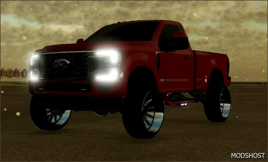 FS22 Ford Car Mod: 2020 Ford F-250 Single CAB (Featured)