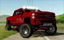 FS22 Chevrolet Car Mod: 2017 Chevrolet Silverado 2500 (Featured)