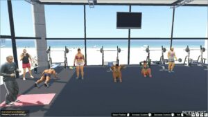 GTA 5 Map Mod: Vespucci Beach GYM Menyoo (Image #3)