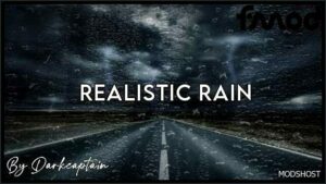 ETS2 Realistic Weather Mod: Rain V4.8.1 (Featured)