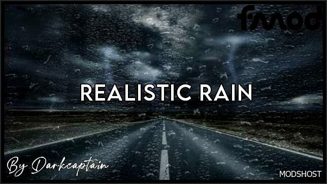 ETS2 Realistic Weather Mod: Rain V4.8.1 (Featured)