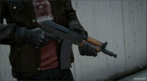 GTA 5 Weapon Mod: Aks-74U from MW 2022 (Image #6)