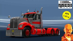 ATS Kenworth Truck Mod: W990 LITE 1.50-1.51 (Featured)