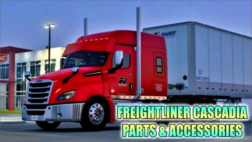 ATS Freightliner Mod: Cascadia Parts & Accessories V1.1 (Featured)